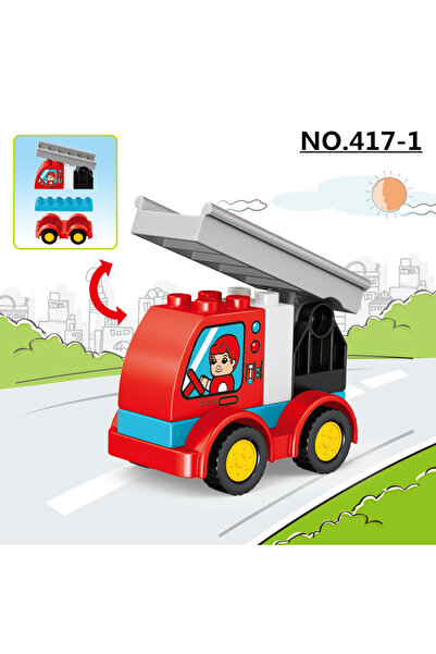 Choice11 NO.417-1 Large Particle Building Blks Car Creative City Ctruction Fo...