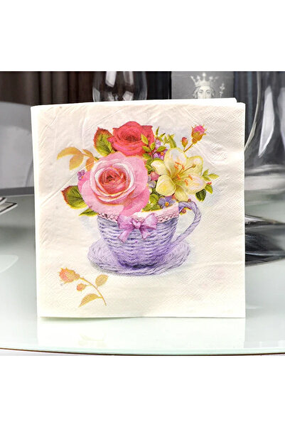 Choice 20pcs Wholesale Colorful Napkins Printed Paper Towels Wedding Napkins ...