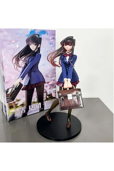 Choice 25cm with box Komi Shouko 25cm Komi Can'T Communicate Komi Shouko Anime Girl Figure Model Gk Statue