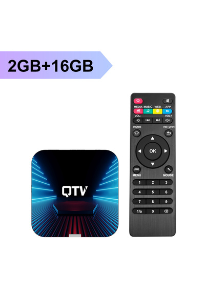 choice2 2GB16GB VONTAR QTV Q1 TV Box Android 10 Allwinner H313 with 2GB 16GB Support 4K H.265 Wifi TV Dongle