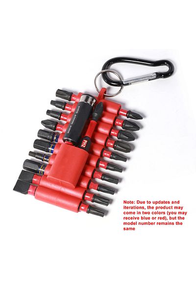 Choice 22PCS 22 Pcs Impact Screwdriver Bits Set with Organizer Sleeve, Magnetic S2 Steel Multi Driver Bits