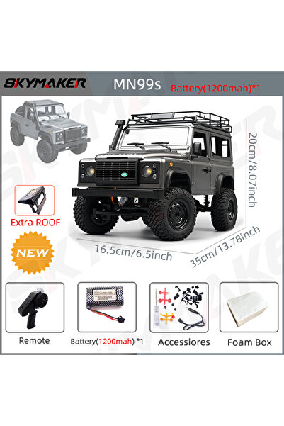 Choice mn99s-1B1200-RF سيارة MN99s MN98 الجديدة بمقياس 1:12، إصدار جاهز للتشغ...