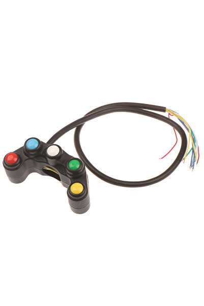 Choice Universal 5 button Array Motorcycle Switches Race Bikes 22mm Handlebar...