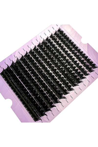 Choice3 وصلات رموش عنقودية 160D، 9-16 مم، 0.05 مم، 14 صفًا، 224 قطعة، رموش فر...