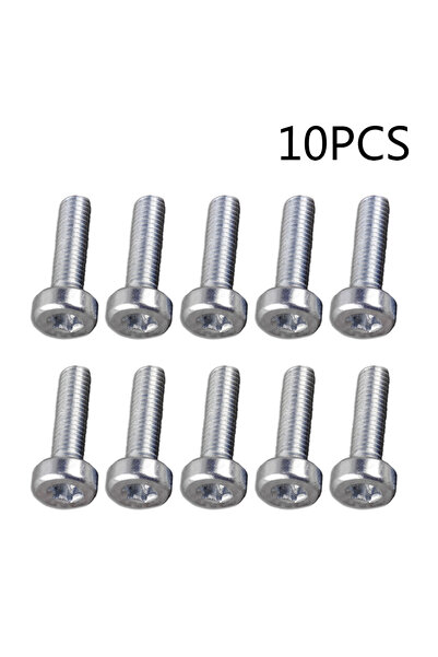 Choice 10 قطع 10 قطع براغي توركس T27 5 مم × 18 مم M5 × 18 لبراغي رأس منشار ST...