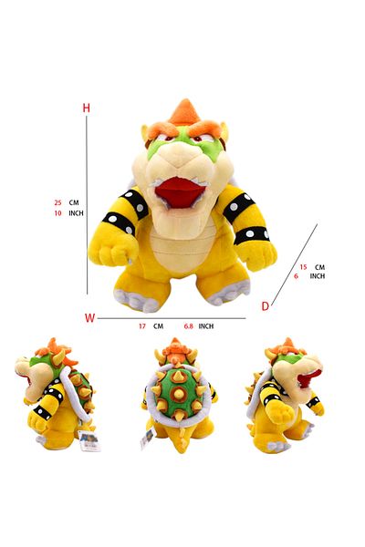 Choice Bowser Bowser Koopa Plush Toys Stuffed Cartoon Peluche Dolls Gift For Kids Free Shipping