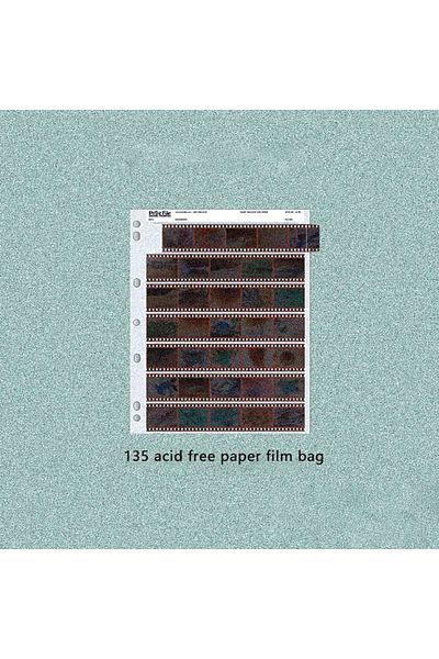 KOQZM style 1 135/120 Negatives Film Storage Pages Acid-free Bags Black&White Color Film Slide Preservers