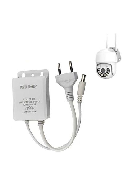 Tegcame 1PC Random Colour 12V 2A Universal Power Supply EU Europe Plug Adapter Rustproof Anti Oxidation W...
