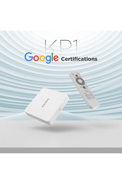 Choice مقبس الولايات المتحدة 2 جيجابايت 32 جيجابايت Kickpi Kp1 Google&netflix TV Box Android 12 Amlogic S905y4 2 جيجابايت 32 جيجابايت يدعم Av1 108