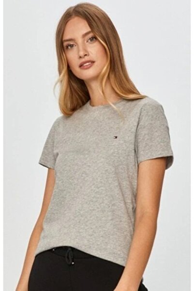 Tommy Hilfiger TJW SOFT PAMUKLU BAYRAK LOGOLU T-SHIRT