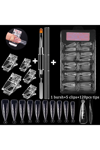 Choice أطراف أظافر 1 مجموعة كاملة من أطراف أظافر الأكريليك لطلاء الأظافر الصن...