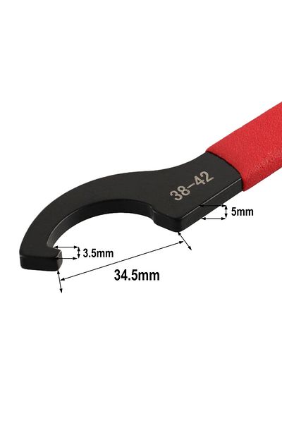 Vibra Tite C55-62mm Comfort Grip Hook Wrench Spanner 1 Piece 38-42/45-52/55-62/68-72mm Toolholding Top Treatmen