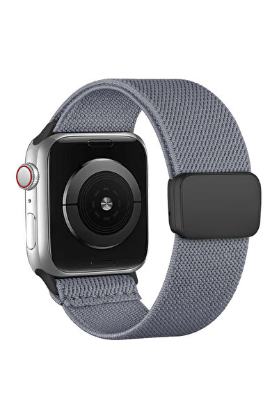 Choice 38 مم 40 مم 41 مم حلقة مغناطيسية رمادية اللون لسوار الساعة 40 مم 44 مم...