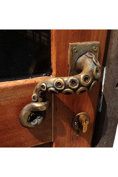 Choice one size Animal Style Vintage Octopus Door Knob Outdoor Hook Furniture Drawer Bar Pulls Handle Hardw