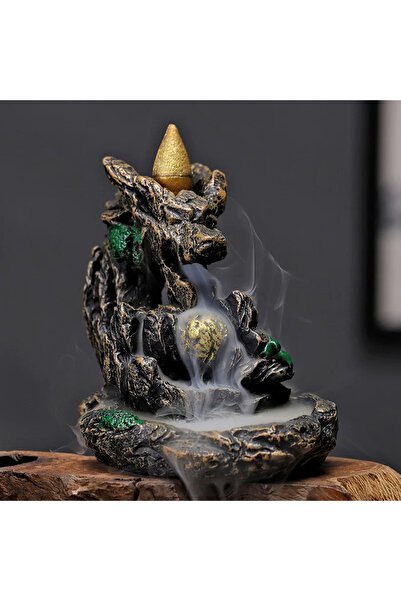 Choice مبخرة AG16 فقط، قطعة واحدة من الراتنج، مبخرة تنين ميمونة، حامل بخور شل...