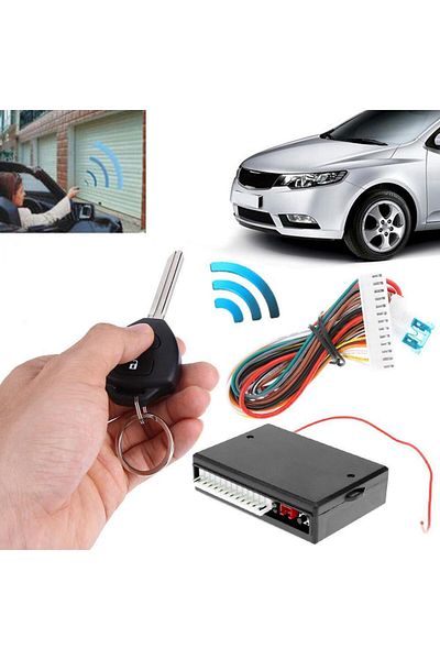 APWIKOGER Car Remote Central Kit Vehicle Door Lock Locking Alarm Keyless Entry System