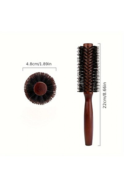 Choice مشط شعر مستقيم من نسيج قطني كبير بثلاثة أحجام، مصنوع من شعيرات الخنزير...