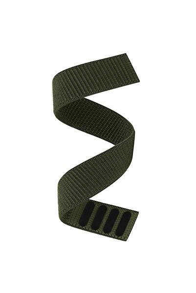 Choice حزام نايلون 26 مم باللون الأخضر العسكري، مقاس 22 مم، مقاس 26 مم، مناسب...