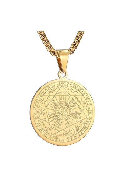 Choice YA7336-3 قلادات من الفولاذ المقاوم للصدأ للرجال والنساء على شكل تميمة ...