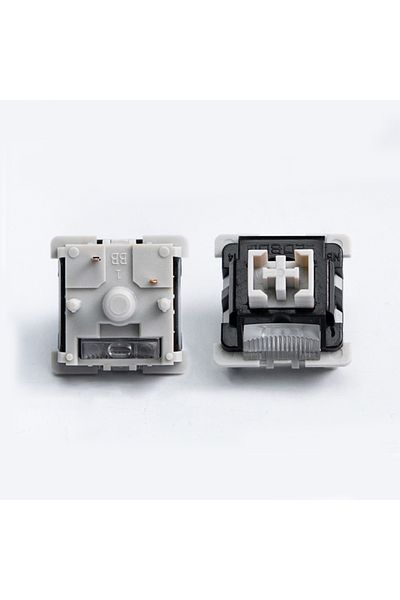 Choice 35PCs LEOBOG Graywood V4 Switch Linear MX Stem Switch for Gaming Mechanical Keyboard POM Pre Lubed 2