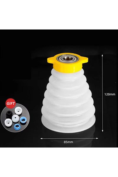 Realmote Upgraded Drill Dust Cover Collector Scalable Rubber Dustproof Dust Bowl Device Power Tool Utility Ac