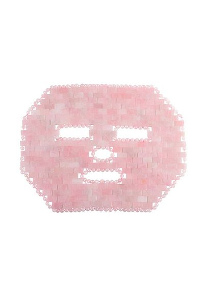 Choice Pink Rose Quartz Face Mask Cold Therapy Skin Care Tools Facial Cooling Massager Wrinkle Removal 100%