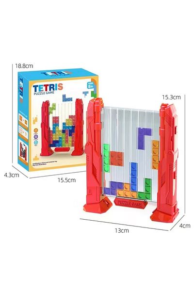 Choice Burgundy Tetris Toy Mutated Square Building Blocks Puzzle Board Game Intelligence Toys Children's Da