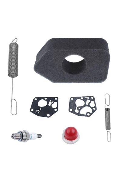 DAZZLEEX Governor Springs Air Filter Primer Bulb For Lawn Mower 691859 692211 Carburetor Gaskets Assembly ...