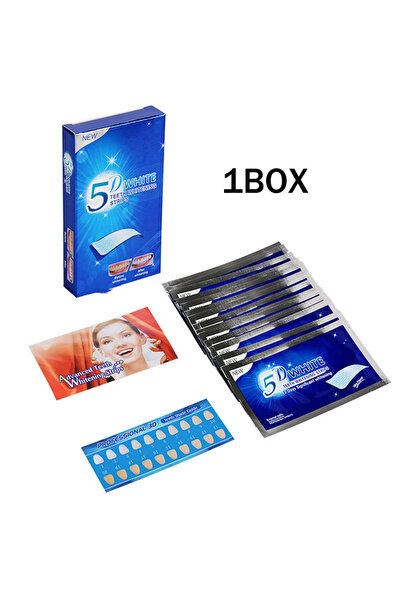 Choice1 5D 7 أزواج 14 ملصقًا ملصقات تبييض الأسنان 5D 7/14 زوجًا من شرائط تبيي...