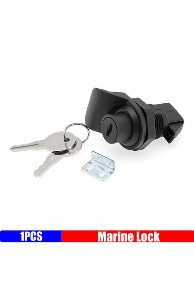 Choice lock Durable Latch Button Lock 1 PCS Hardware for Boat RV Trailer Cupboard Drawer Latch Lock with 2