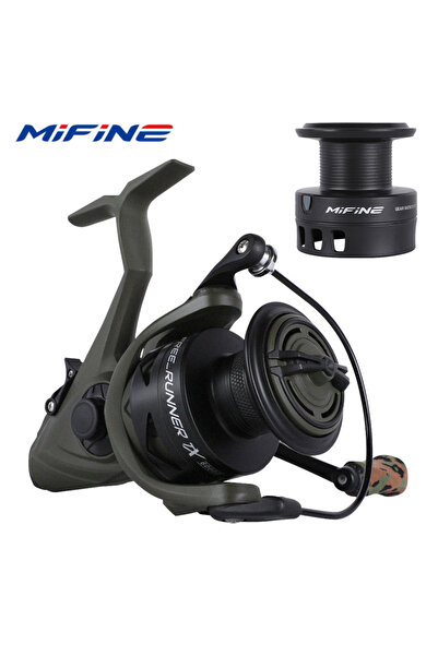 Choice1 بكرة صيد MIFINE FREE RUNNER TX من سلسلة 5000، مزودة بـ 5+1 محامل كروي...