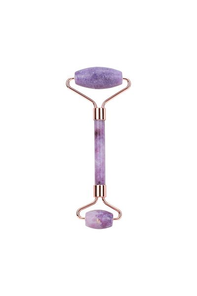 Hanhe gem pruple 1pc Jade Roller Facial Beauty Roller Natural Jade Massager For Face Eyes Neck Relieve Fine Li