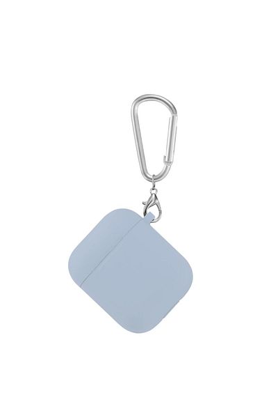 Choice Light Blue Silicone Case For apple Airpods 2 Case hook Bluetooth Case for airpod 1 2 Cover For Air P