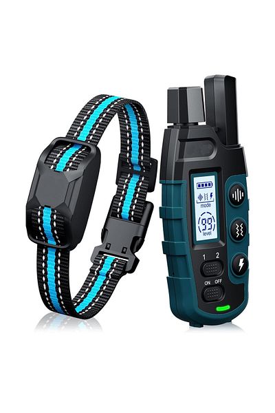 Choice Blue Dog Shock Collar - 3300Ft Dog Training Collar with Remote for 5-120lbs Small Medium Large Dogs
