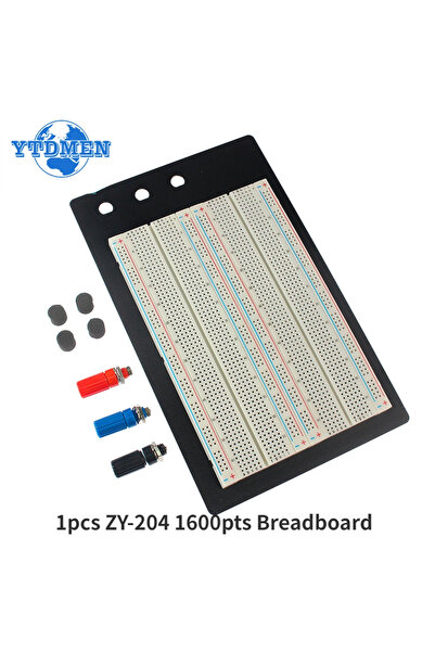 Choice1 لوحة تجارب YTDMEN قطعة واحدة ZY-204، مجموعة أسلاك دوبونت 1660 نقطة، 2...