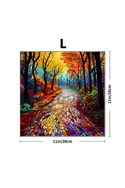 Choice لغز خشبي على شكل مسار الغابة K255-L - هدية مثالية للتدريب والاسترخاء و...