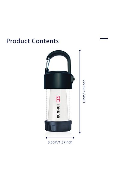 Choice 1 ML4 Lamp ML4 Outdoor Camping Lantern LED Camping USB Rechargeable Light, Free Tripod, Magnetic Bas