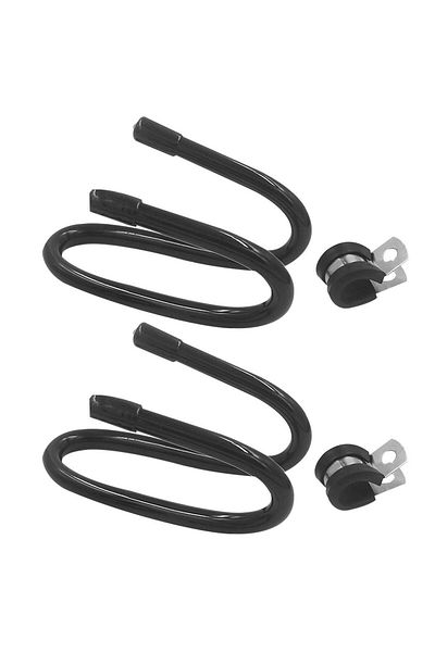 Choice black 2pcs Durable Flexible Longboard Wall Mount Hook Skateboard Hanger Rack Display Hook Storage Ra