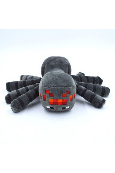 Choice A 16cm Gray Mc Spider Plush Stuffed Toys Game Mc Spider Plush Soft Animals Toy Doll For Children Ki.