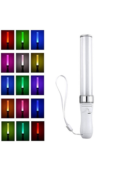 Choice عصي إضاءة LED متوهجة بـ 15 لونًا، عصي إضاءة LED متوهجة قابلة للتبديل ب...