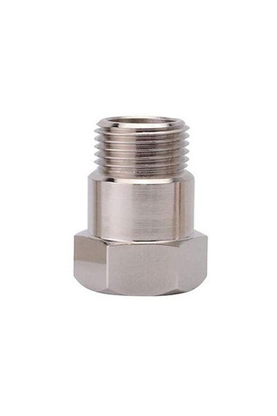 Choice A 32mm Universal M18x1.5 O2 Oxygen Sensor Connector Test Pipe Hexagon Extension Adapter Accessories