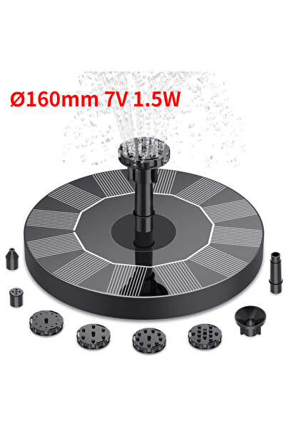 Choice1 نافورة شمسية خارجية بقوة 1.5 واط 1 واط/1.5 واط/2.5 واط مناسبة للحديقة...