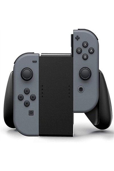 Choice أسود لعجلة قيادة لوحة ألعاب Switch Ns Gamepad Ns حامل قبضة