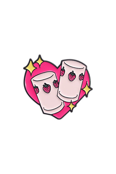 Choice QHXZ3165 شارة كرتونية من سبيكة معدنية، قطعة أو قطعتين، دبوس معدني لطيف...