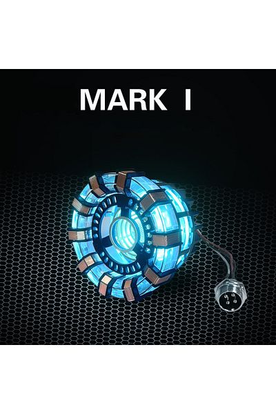 Choice MK1 Avenger Iron Man Mk1 Arc Reactor Tony Stark Heart Of Mark Figure Led Light Model Superhero 1:1 C