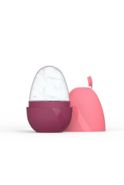 DUTRIEUX قطعة واحدة من أسطوانة الثلج الوردية، مجموعة أدوات غوا شا المصنوعة من...