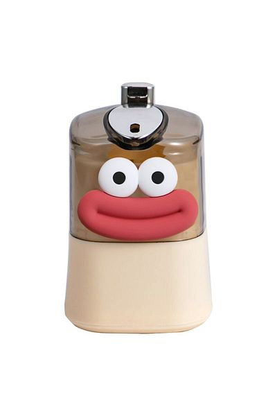 choice2 Red Smile Automatic Pop-up Toothpick Dispenser Plastic Toothpick Case Box Press Toothpick Storage Bo