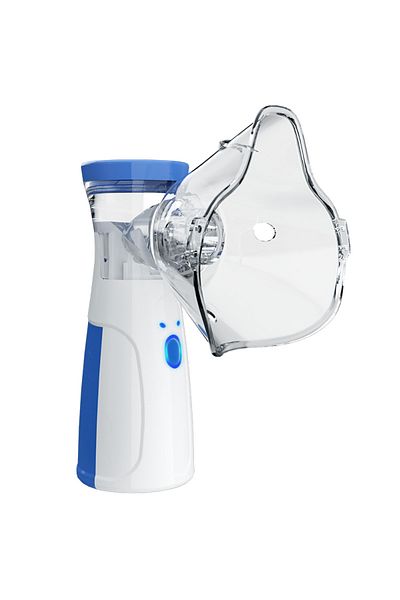 Choice U220-Blue-New Handheld Portable Autoclean Inhale Nebulizer Mesh Atomizer Silent Inhaler Nebuliser In