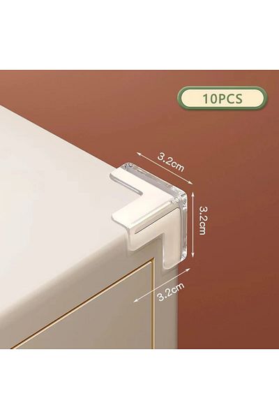 Choice 10PCs 10pcs Baby Safety Silicone Protector Table Corner Edge Protection Cover Electric Socket Childr