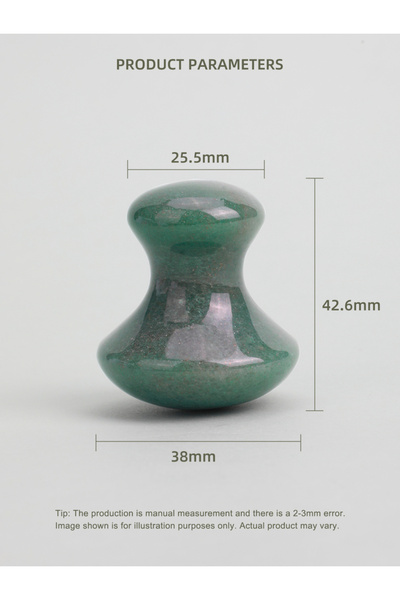 Choice1 لوح غوا شا على شكل فطر اليشم الطبيعي رقم 1، أداة تدليك الوجه والظهر و...